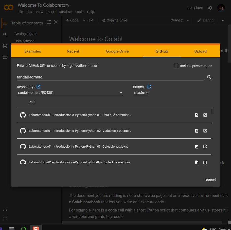 colab-github